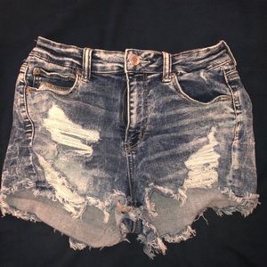 American Eagle Stretchy High-Waisted Shorts